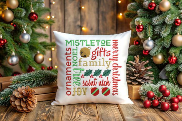 Christmas Subway Art Embroidery