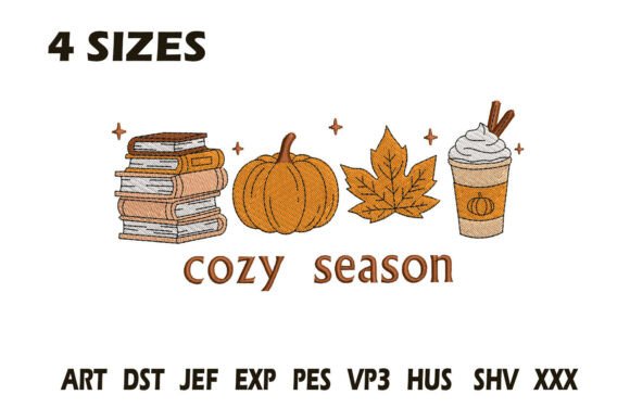 Cozy Season Fall Embroidery