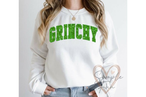 Grinchy Applique Embroidery